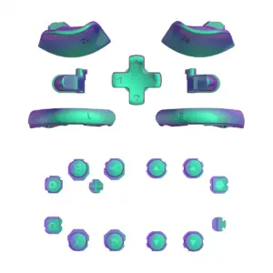 Switch 2 Joy-Con Buttons D-pad Chroma Purple Green