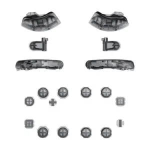 Switch 2 Joy-Con Buttons Transparent Black