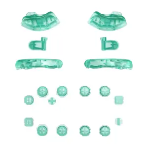 Switch 2 Joy-Con Buttons Transparent Jade
