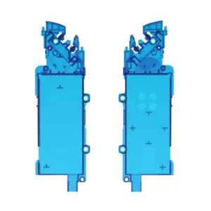 Switch 2 Joy-Con Midframe Transparent Blue