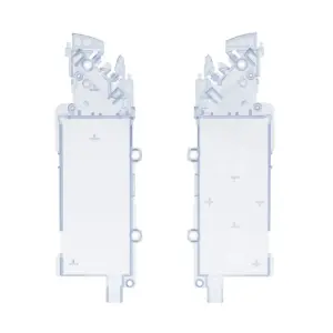 Switch 2 Joy-Con Midframe Transparent Frost