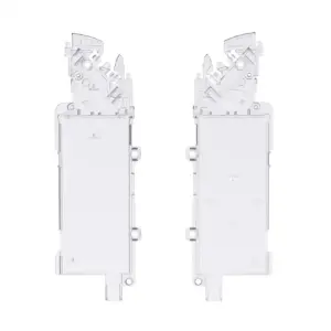 Switch 2 Joy-Con Midframe Transparent White